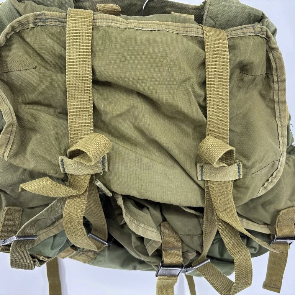US Army Military LC-1 Medium Combat Field Pack Alice Backpack No Frame Vintage C
